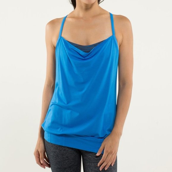 Lululemon C.Y.B Tank Cornflower Blue 8 - Picture 16 of 16